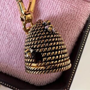 Juicy Couture BEEHIVE Charm w/BEE inside! Org Box!